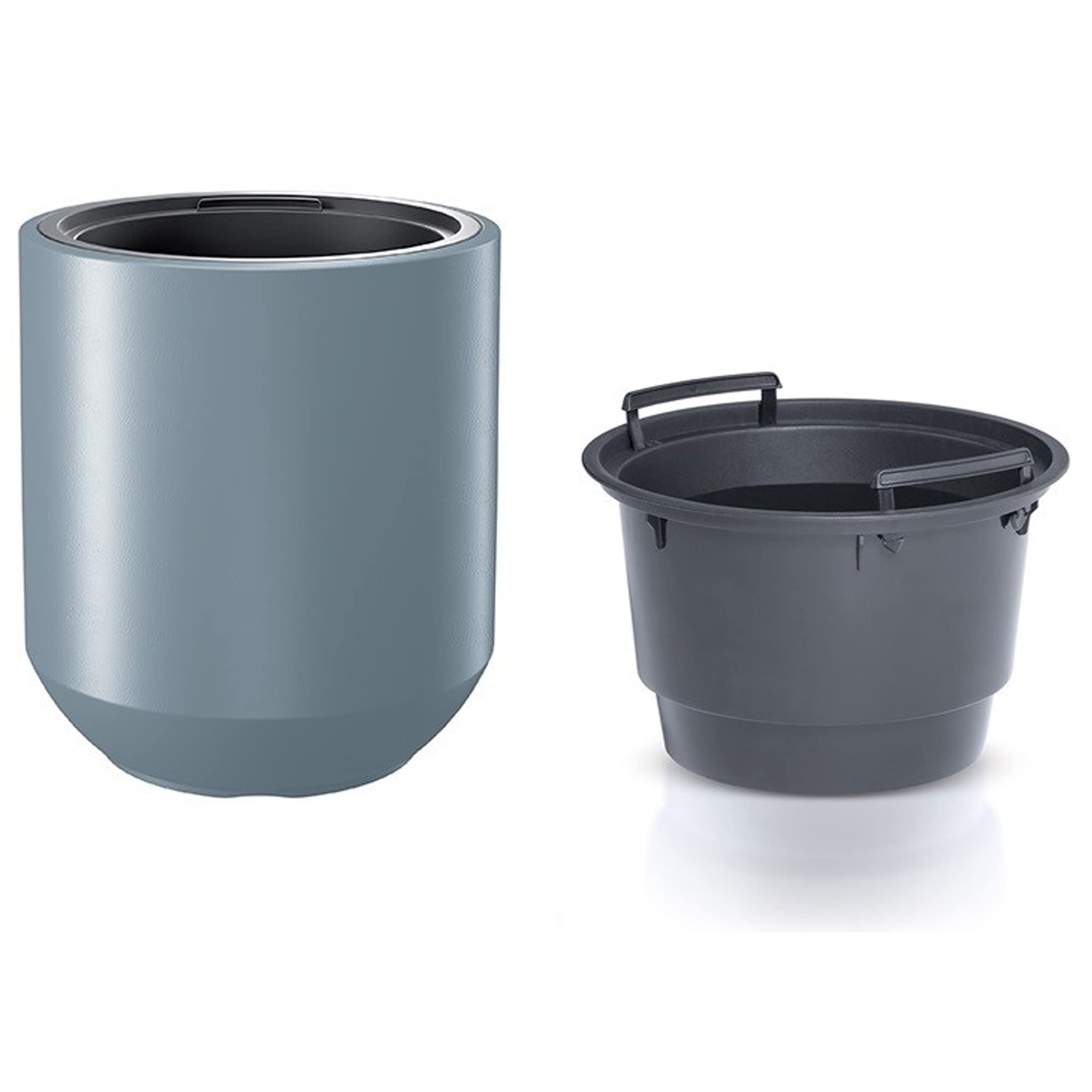 HEOS Blumentopf 46 Liter Mit Tank – Hellgrau, 390x390x440 Mm, Für Garten & Balkon