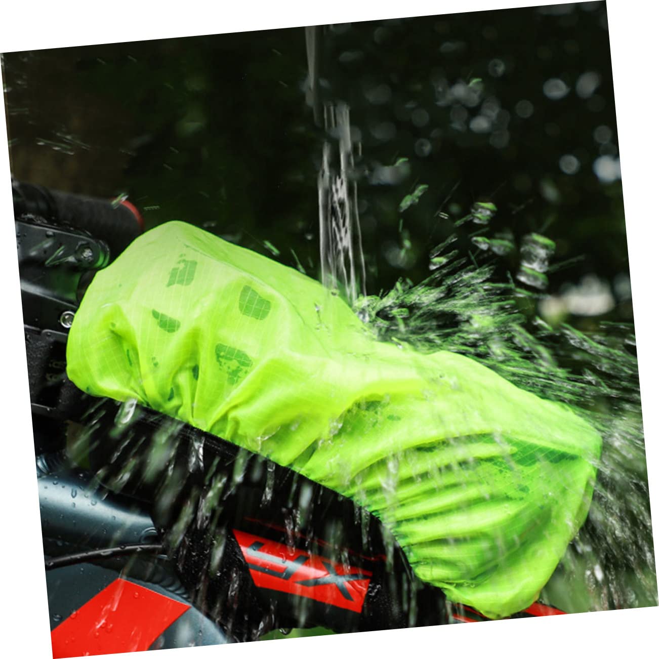 BESPORTBLE Bolsa De Ciclismo Cubierta De Lluvia Bicicleta Cesto Cubremochilas Impermeable Cubierta De La Lluvia De La Bolsa Cubierta De Bolsa De Senderismo Aire Libre