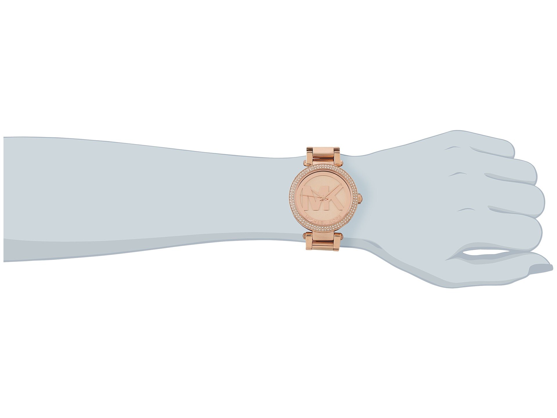Michael Kors Damen-Uhren Analog Quarz 32021934