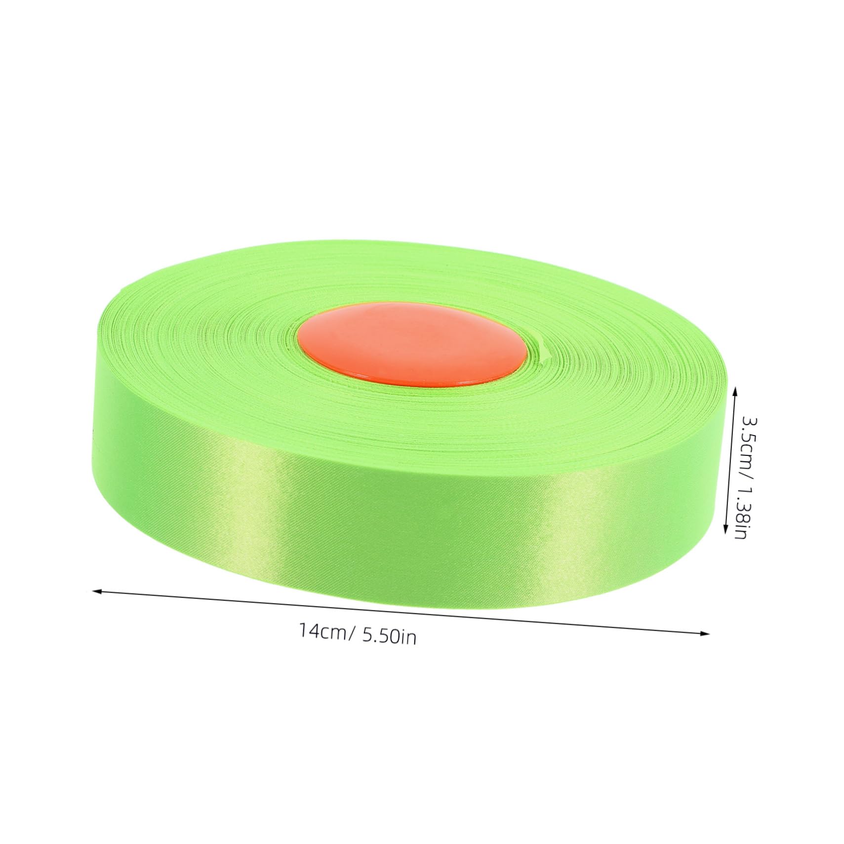 GLEAVI 5rollos Cinta De Marcaje Fluorescente De Señalización y Delimitación De Áreas Resistente y Reutilizable Para Marcar Edificios Árboles y Pavimentos