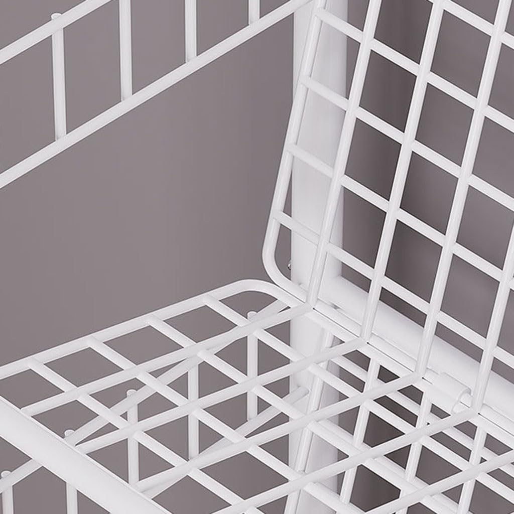 Multifunktionales Haushaltsbücher mit 360 ° Lenkrädern - Rolling Utility Cark Book Rack Speicher für vielseitige Organisation ausrutschen