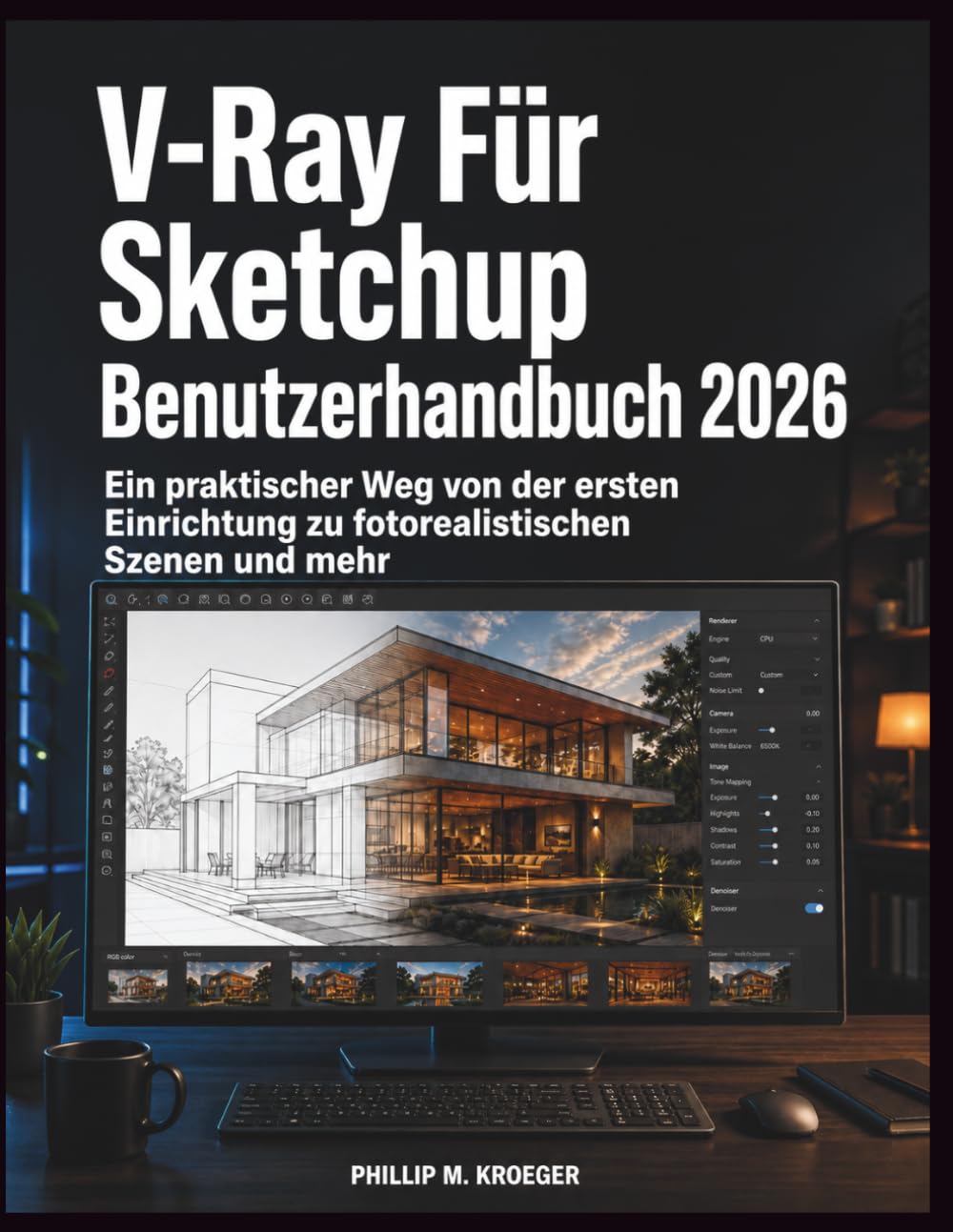 V-Ray Für Sketchup Benutzerhandbuch 2026: Ein praktischer Weg von der ersten Einrichtung zu fotorealistischen Szenen und mehr