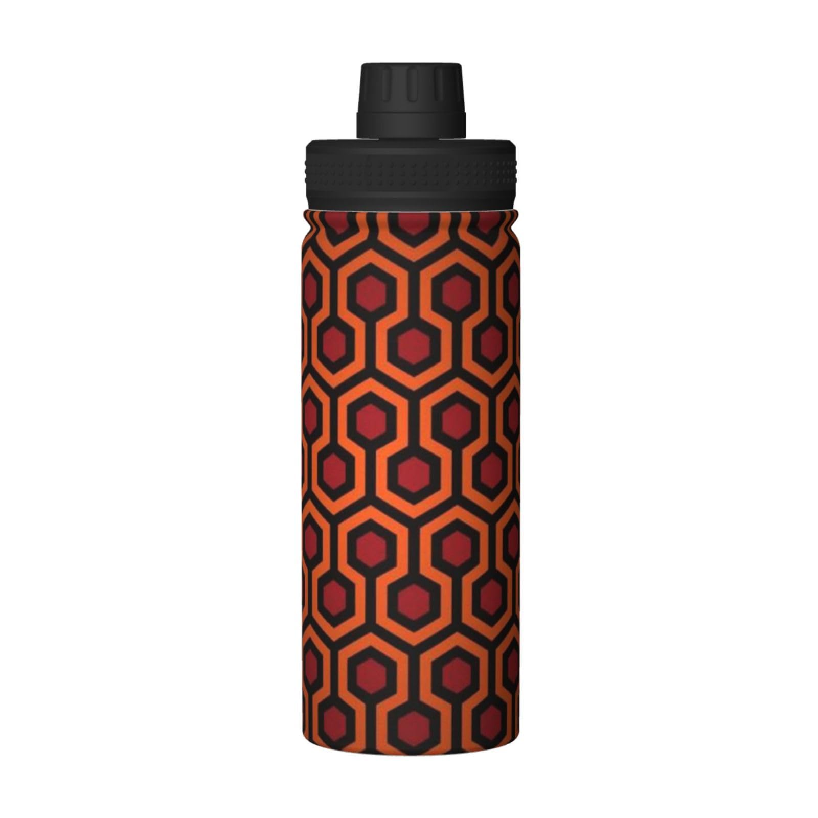 Lingge Wasserflasche aus Edelstahl, isolierte Flaschen, 530 ml, Sport-Wasserflaschen für Männer und Frauen