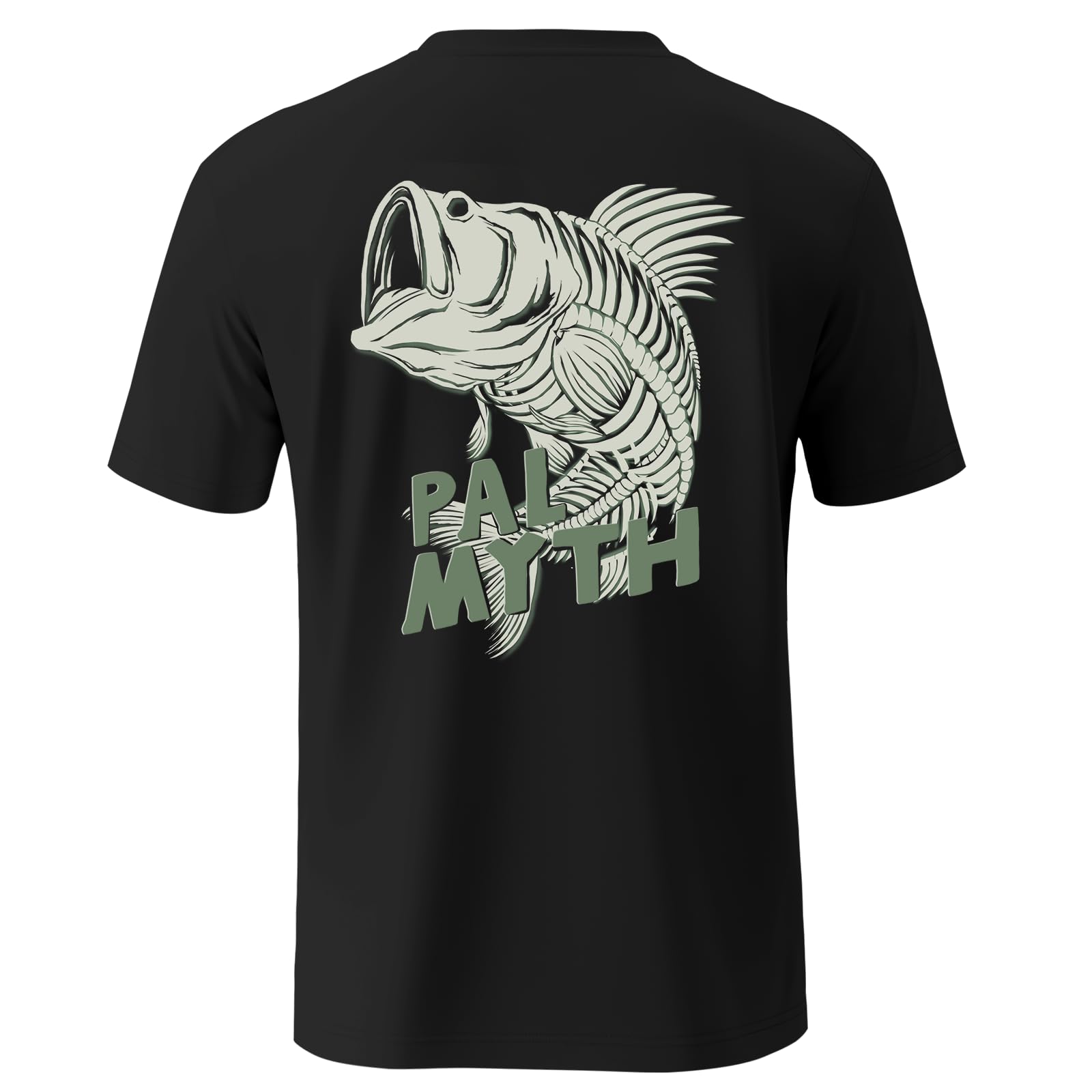 Palmyth Men's Fishing UPF 50+ Sun Protection Short Sleeve T-Shirt