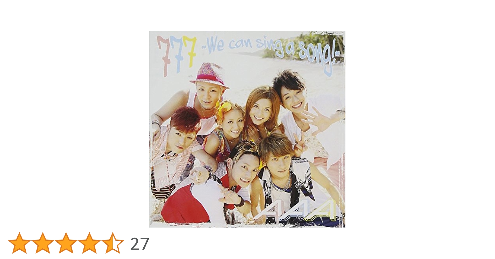 Amazon.co.jp: 777~We can sing a song!~(DVD付) (初回生産限定