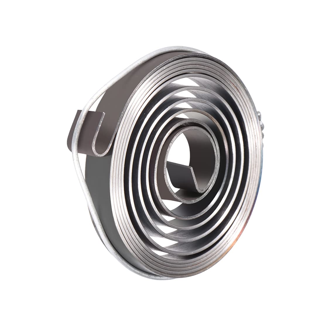 PATIKIL 49 x 8 x 0,8 mm Bohrmaschinenfeder, 1540 mm Dehnung, lange Rückholfeder für Bohrmaschinen, schwarz