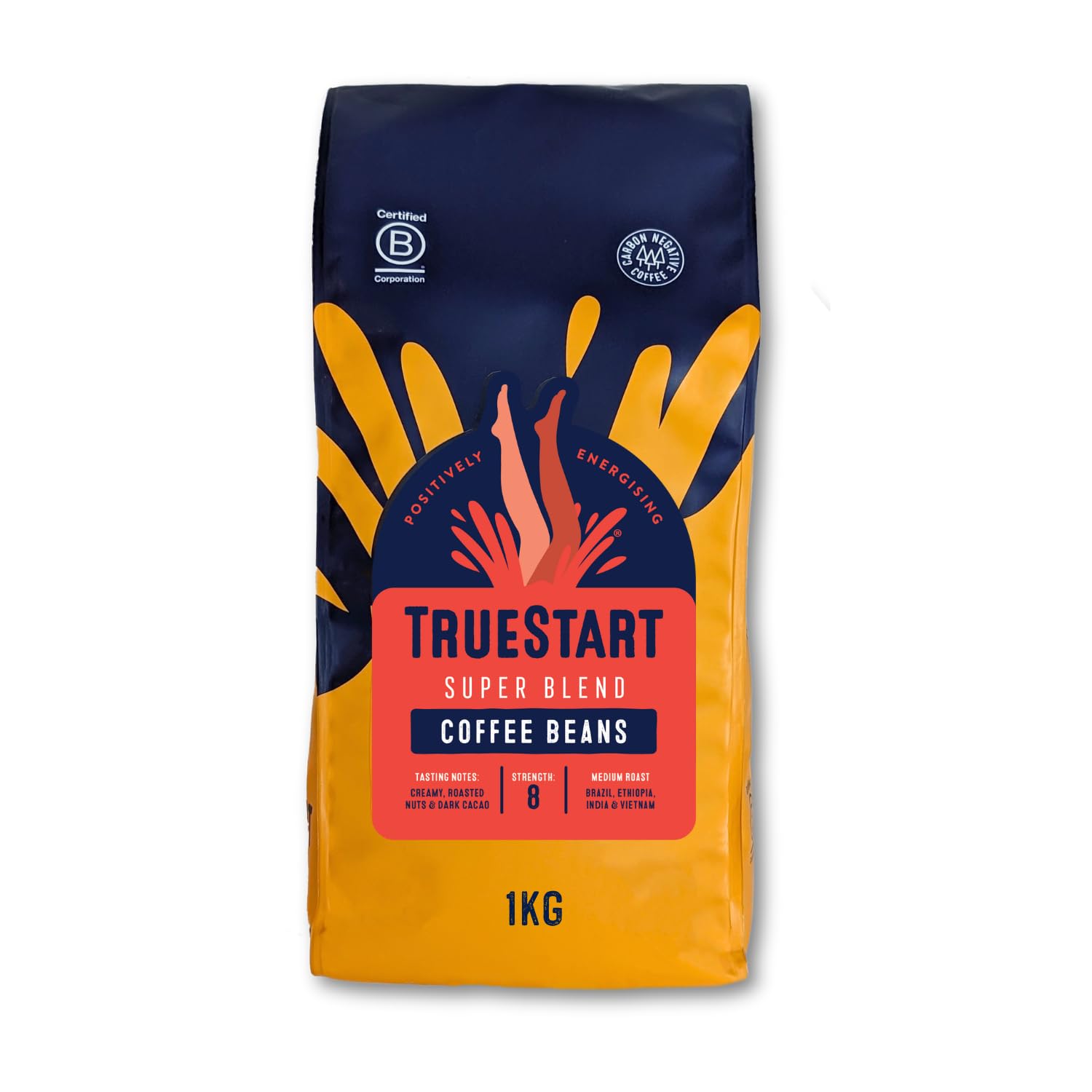 Truestart Super Blend Coffee Beans 1kg HBSBBE1KG TST10124