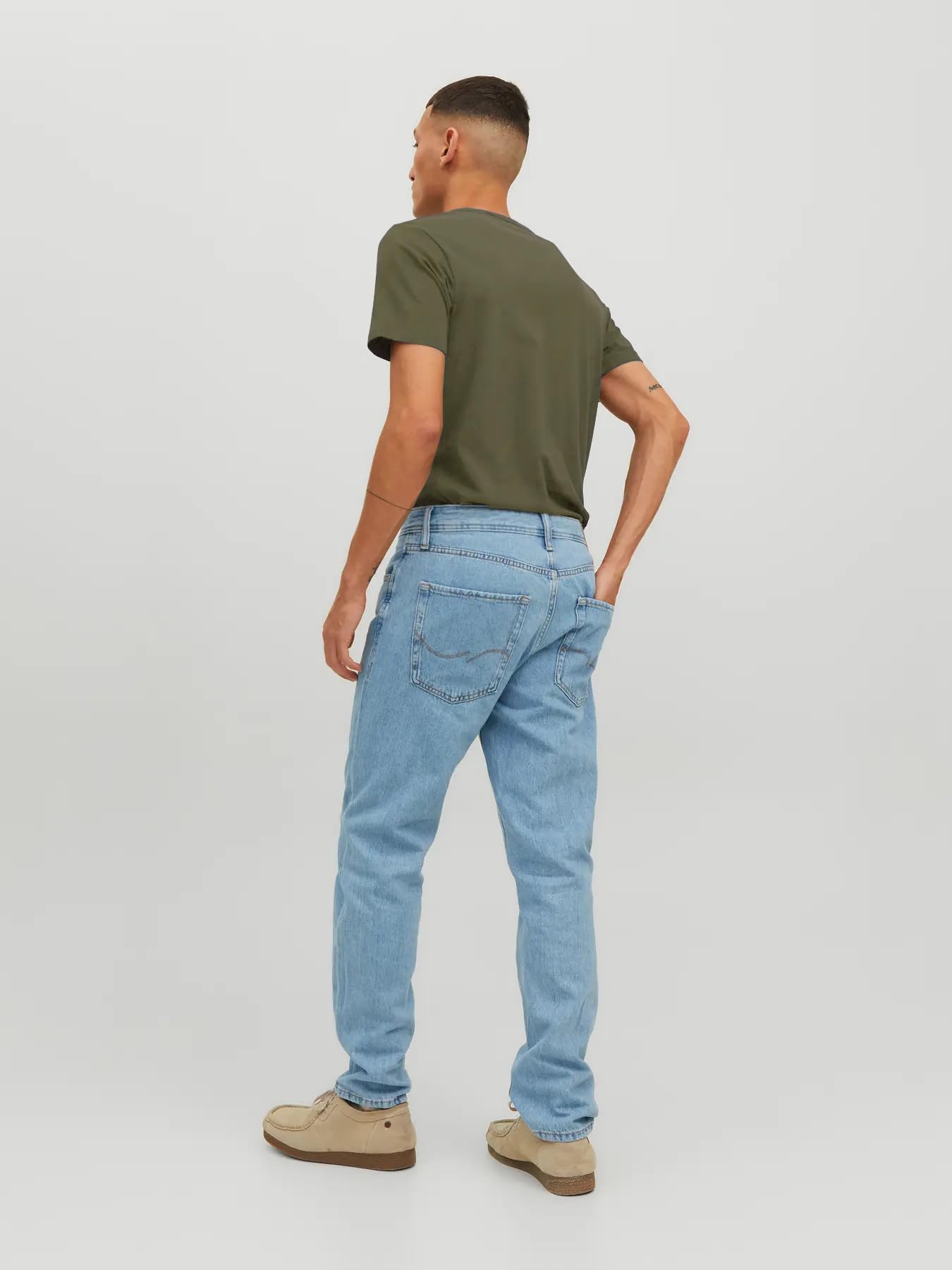 JACK & JONES Men's Jjeorganic Basic tee SS O-Neck Noos T-Shirt