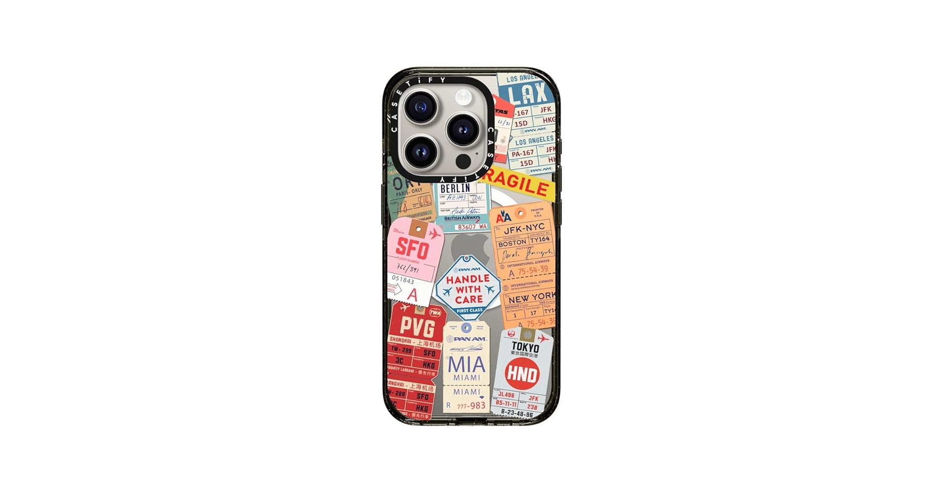 iPhone 15 Pro フラグメント　CASETIFY Amazon.com: CASETiFY Impact iPhone 15 Pro Case [4X Military