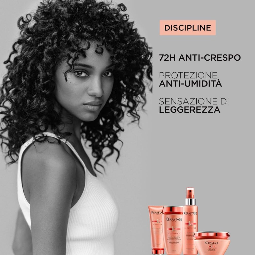 Kérastase, Discipline, Spray Anti-Crespo & Umidità Fluidissime, Per capelli indisciplinati, Smoothing, 150 ml