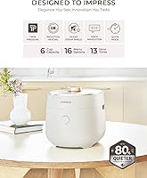 Vista 2 de CUCKOO Twin Pressure Rice Cooker 6-Cup Uncooked / 12-Cup Cooked with Induction Heating Technology, Silent Pressure System, Open Cooking Mode