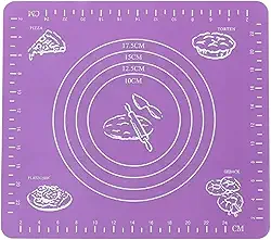 Tapete Culinário de Silicone Multiuso para Amassar e Assar (40x30 cm)