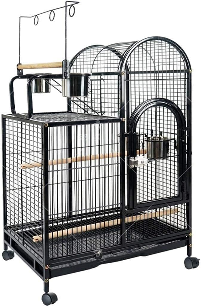Professional Birdcage Pet Supplies Bird Carrier Gardening Decor Parrot Cages for Large Birds, Flight Cage for Parakeets,Luxury Home Parrot Cage, Large Decorative Bird Cage, Parakeet Love Bird