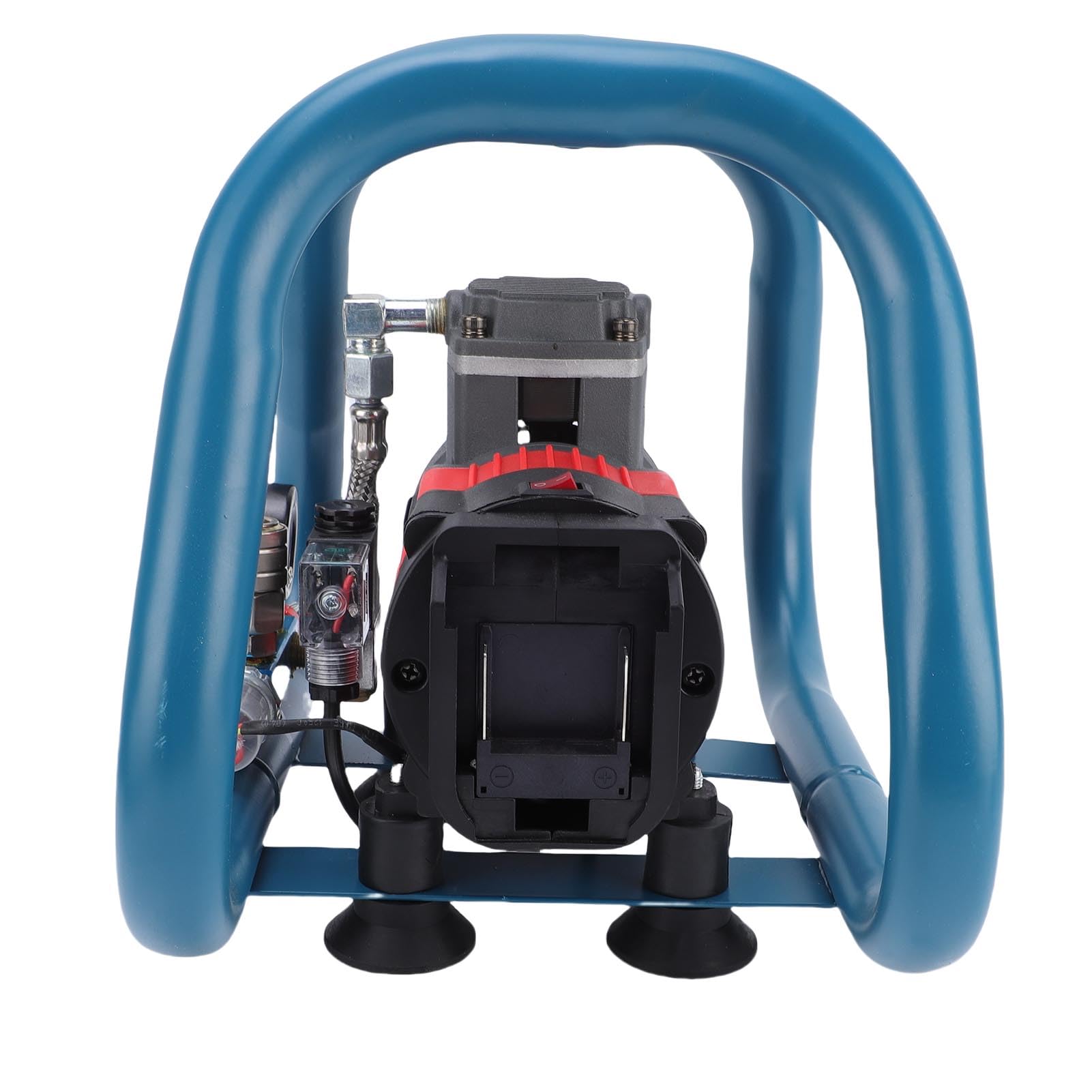 Eujgoov Compressore D'aria Senza Fili, Compressore D'aria Elettrico Portatile con Serbatoio da 3 Litri, 8 Bar, con Impugnatura Rinforzata, per Batteria BL1830B BL1840B BL1850B BL1860B