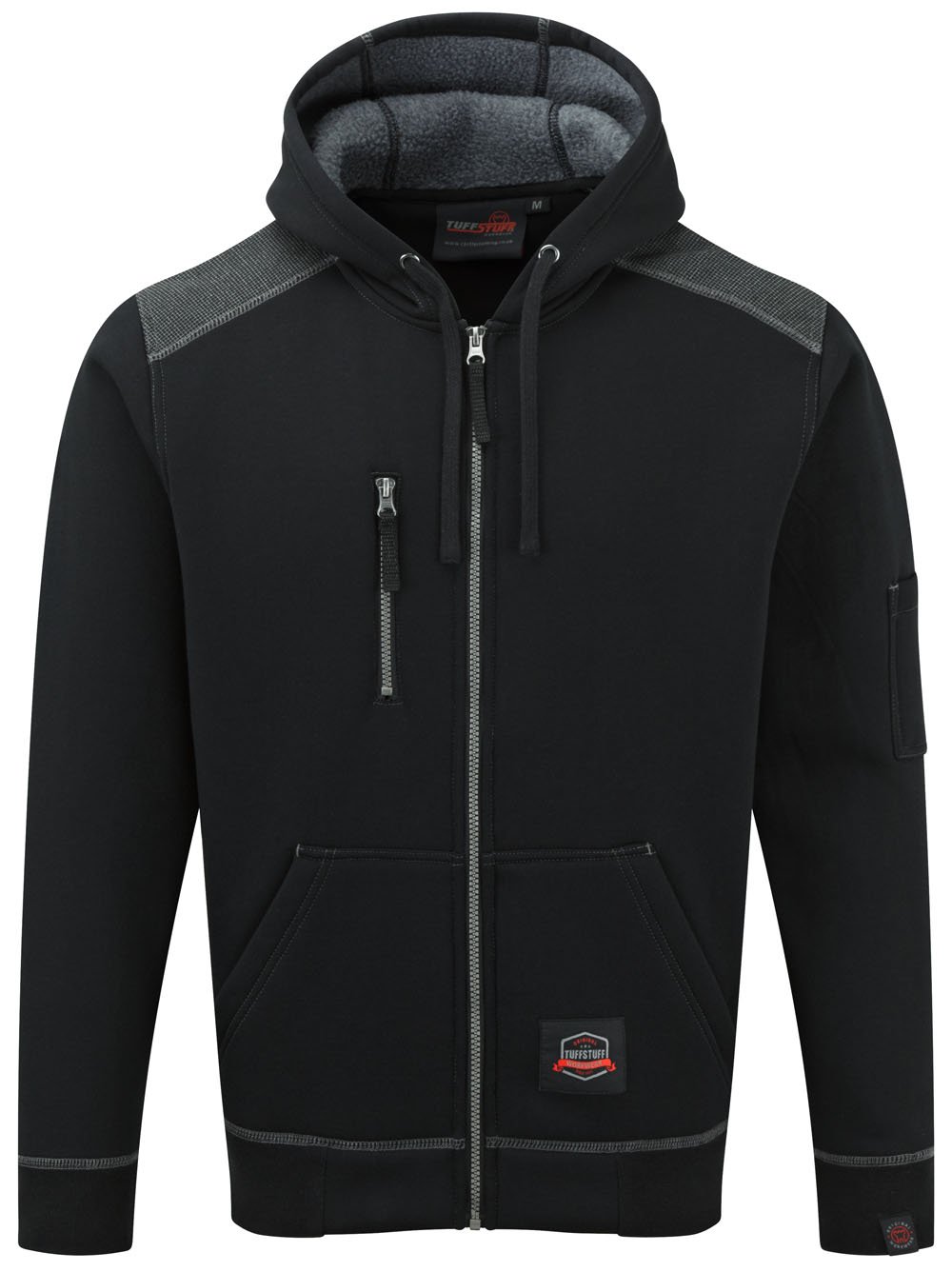 TuffStuff 188/BK-S Small Holton Hoody - Black