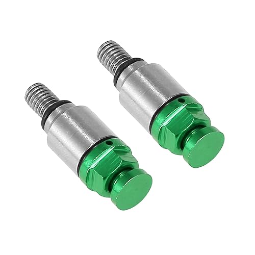 Válvula purgadora de aire de horquilla de tornillo de motocicleta M5x0.8 para Honda para Yamaha para Suzuki para Kawasaki Verde 1996-2023