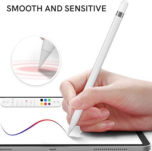 Miniatura 5 de Delidigi Paquete de 5 puntas de repuesto compatibles con Apple Pencil Pro2 generación1 generaciónUSB C, accesorios de punta fina para iPencil