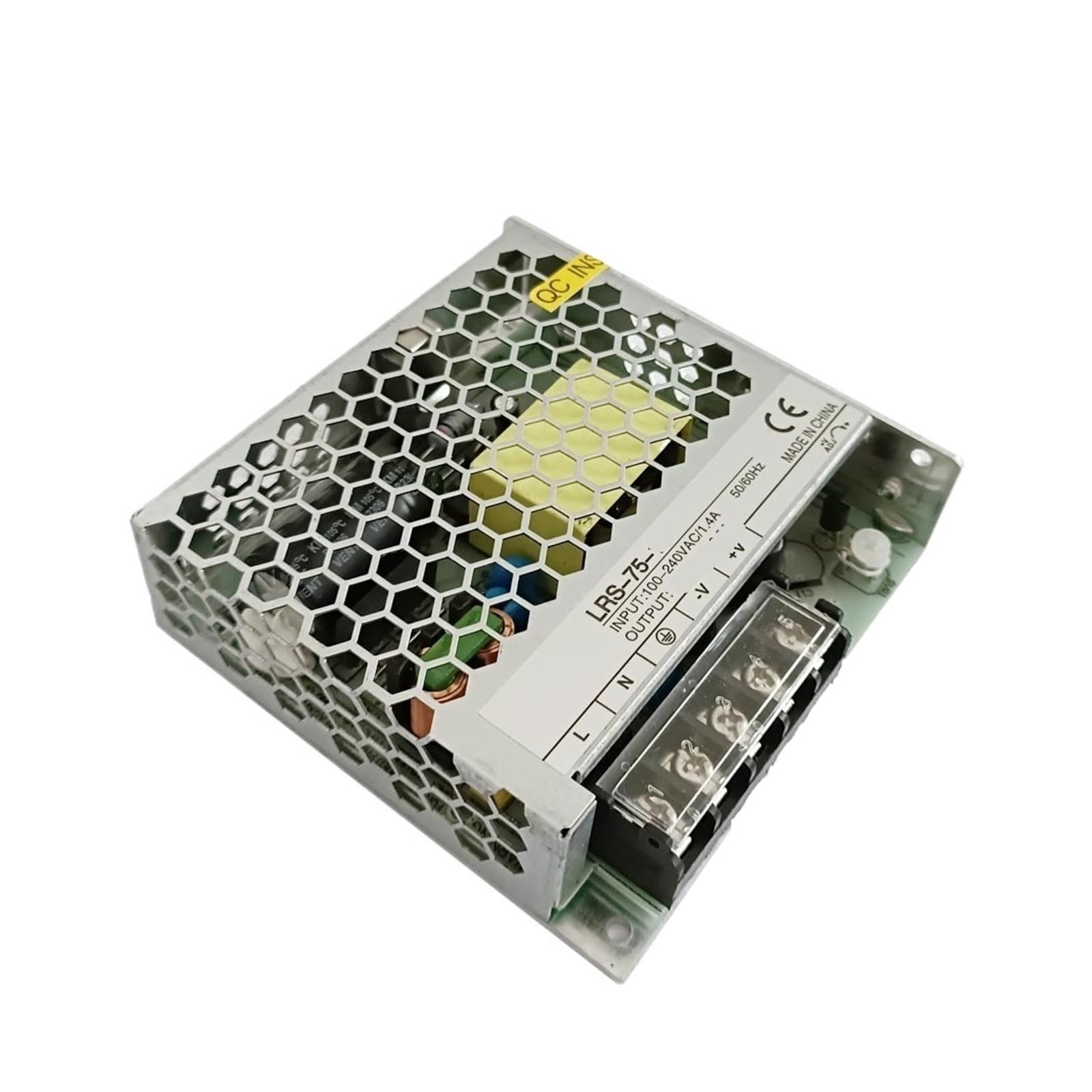 Alimentation de commutation LRS-75W 12V transformateur ultra-mince entrée 240V