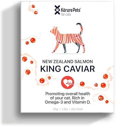 Dog King Caviar - Rico en ácidos grasos omega-3 para mejorar la salud del corazón, la inmunidad y la función cognitiva