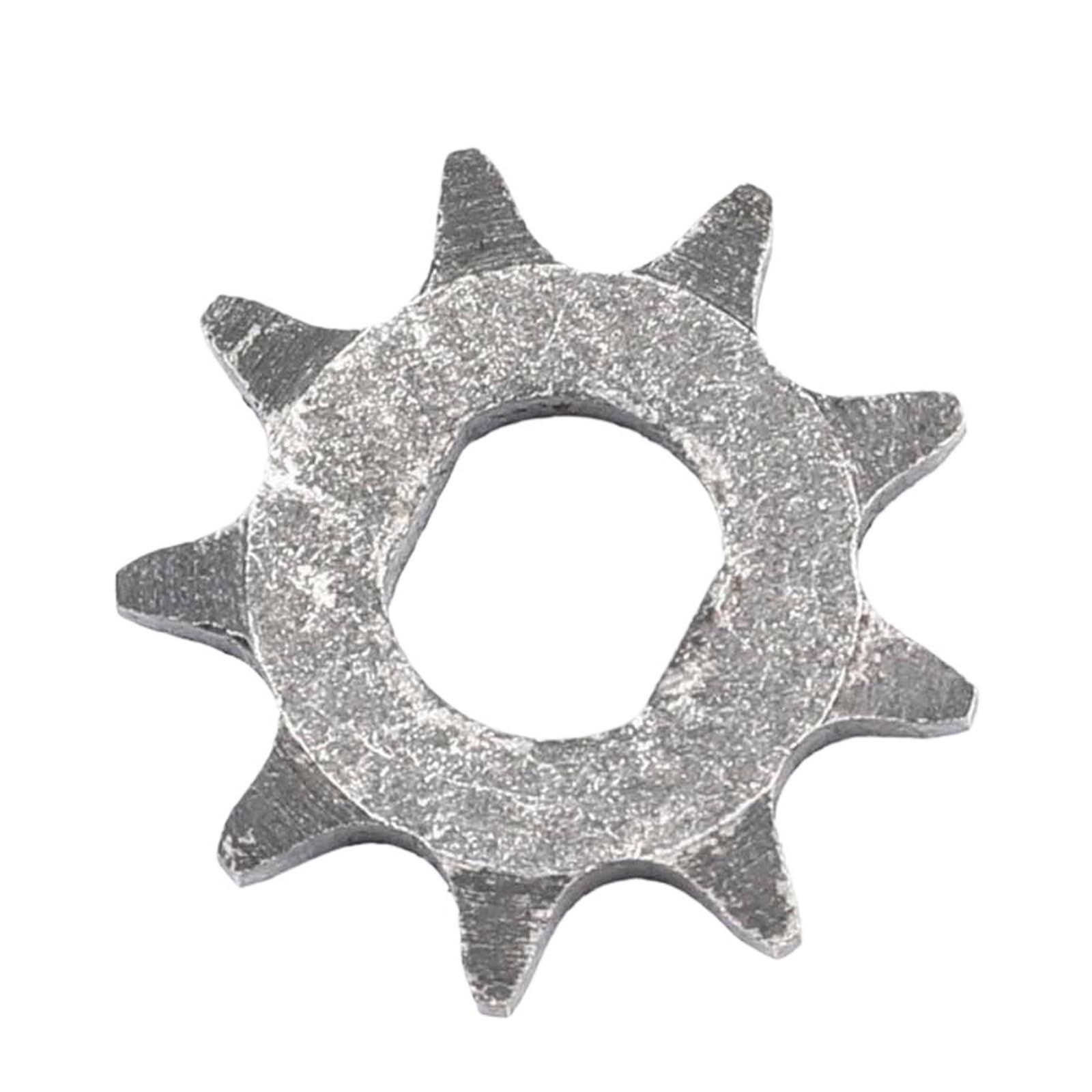 NKURTPC Motorcycle Sprocket For Scooter 43cc 47cc 49cc Dirt Bike ATV T8F-9T 9 Tooth Front Sprocket