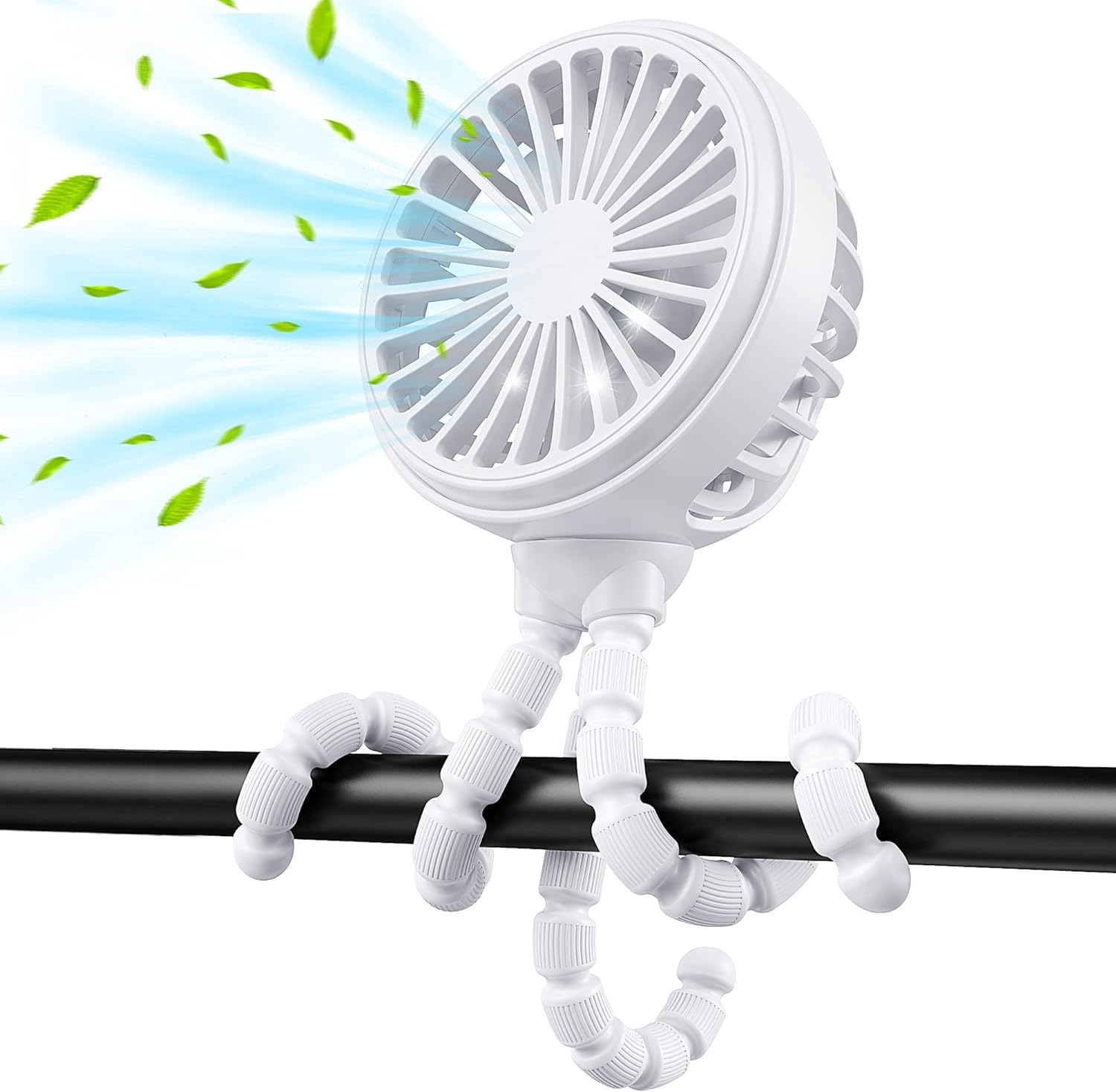 GUSGU stroller fan 231007 (white) GUSGU stroller fan 231007 (white)