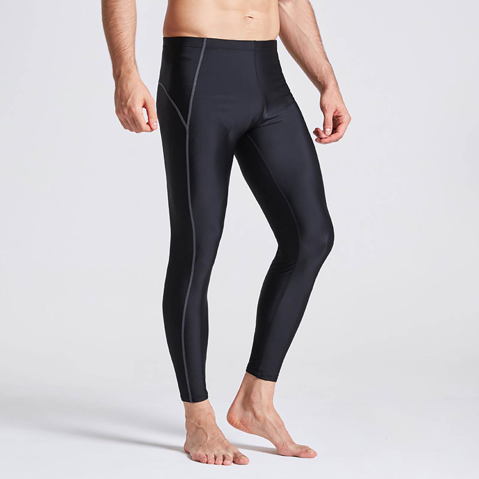 Bañador largo para hombre, snorkeling, buceo, protección UV, secado rápido, pantalones de surf, playa, natación, deportes acuáticos, leggings de neopreno, protección solar, pantalones