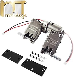 Mato 5:1 Steel Gearbox with Bearings for 1 16 Henglong 3818 Tiger 1 Tank Model Metal Engine Motor Box Upgrade Parts Accessories