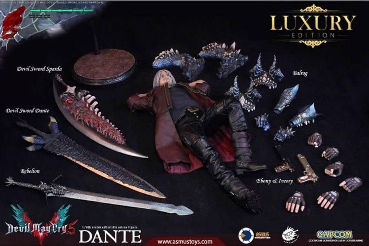 Amazon.co.jp: 16 Asmus Toys Devil Cry Dante & Trish Magical Sword