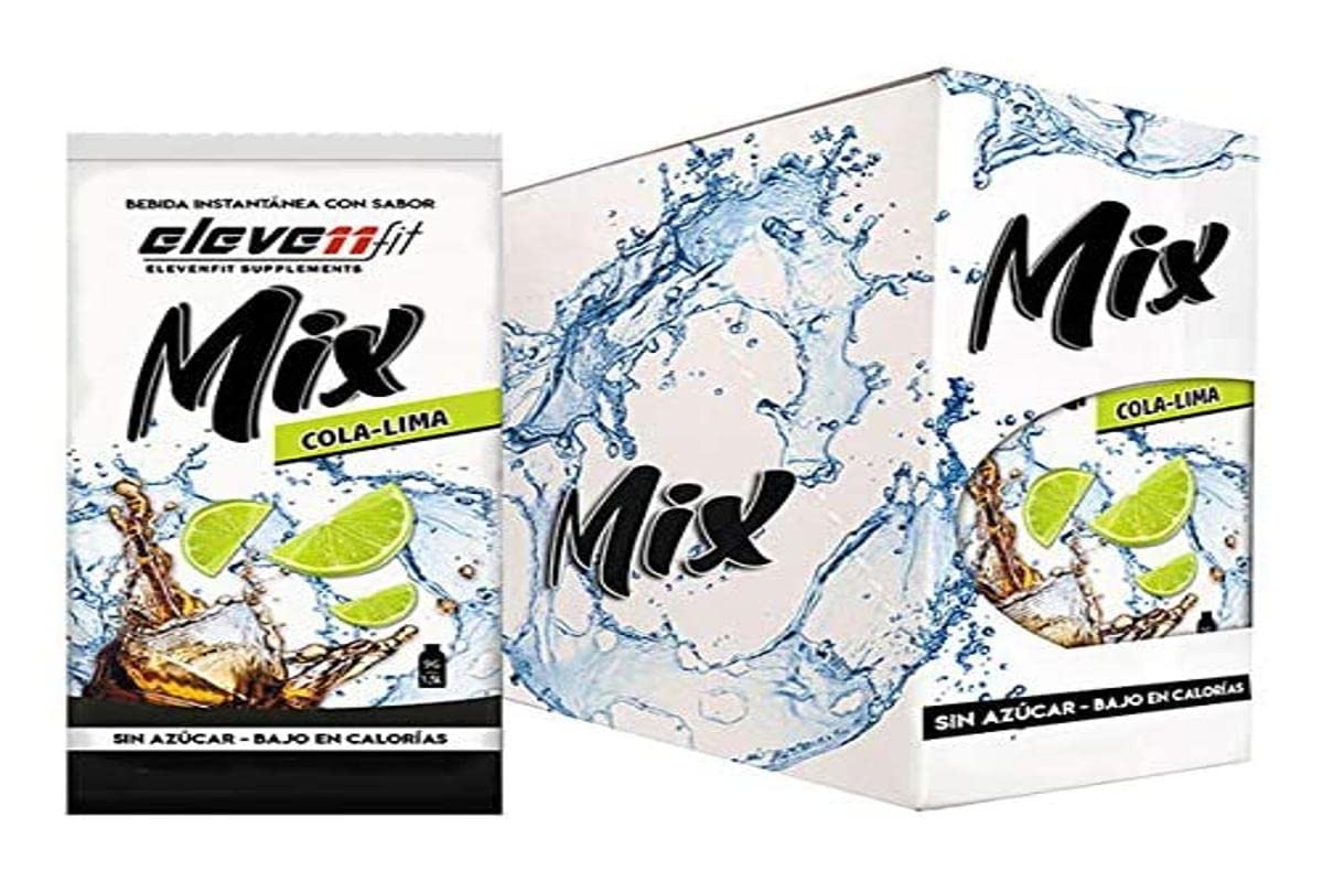 Eleven Fit Mix Instantáneo Sabor Sandia | Prepara 1.5L de Bebida Saludable, Sin Azúcar y Baja en Calorías | Ideal para Mezclar con Agua y Mejorar tu Dieta | Caja de 24 Sobres — view 9