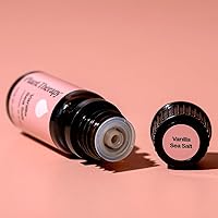 Vista 6 de Plant Therapy Mezcla de aceites esenciales de sal marina de vainilla, 0.3 fl oz (1/3 oz) 100% puro, sin diluir, natural, relajante, romántica