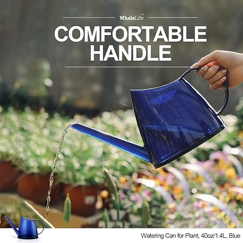 Miniatura 14 de WhaleLife Regadera interior para plantas de bonsái de casa (1.4L, verde)