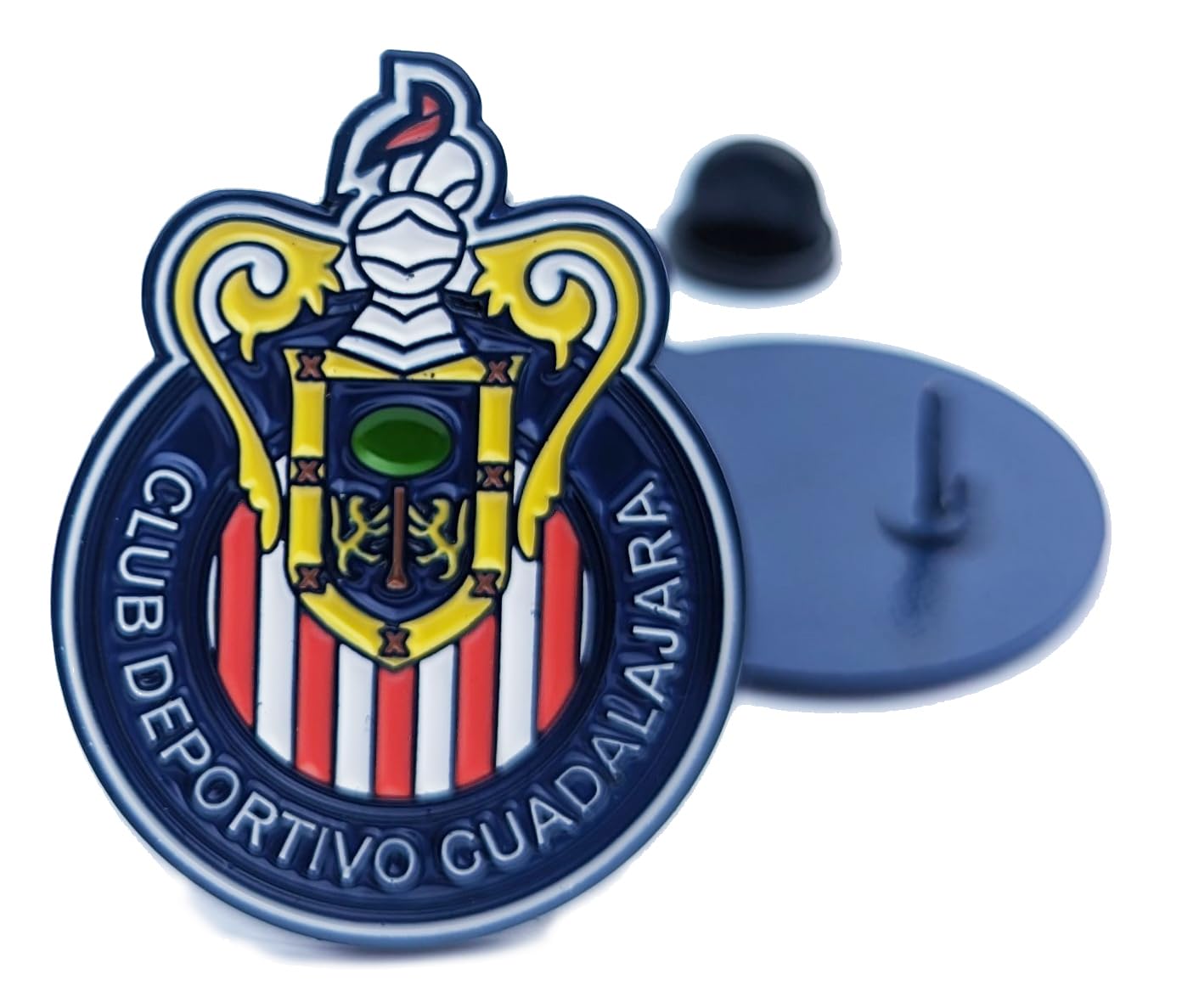 Generic Pin Guadalajara Pin For Caps And Clothing Enamel Badge Pin Guadalajara Jalisco Pin Mexican Pin MX Soccer Pin Club Deportivo Guadalajara Pin