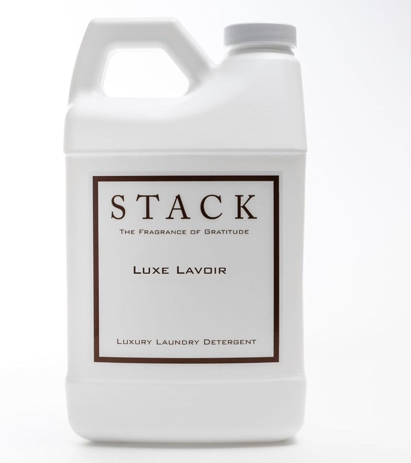 STACK Luxe Lavoir Luxury Laundry Detergent - Premium Scented Laundry Detergent for HE & Standard Washers - Infused with Lavender & Musk - Paraben & Dye Free - Gentle & Effective Cleaning - 64 oz