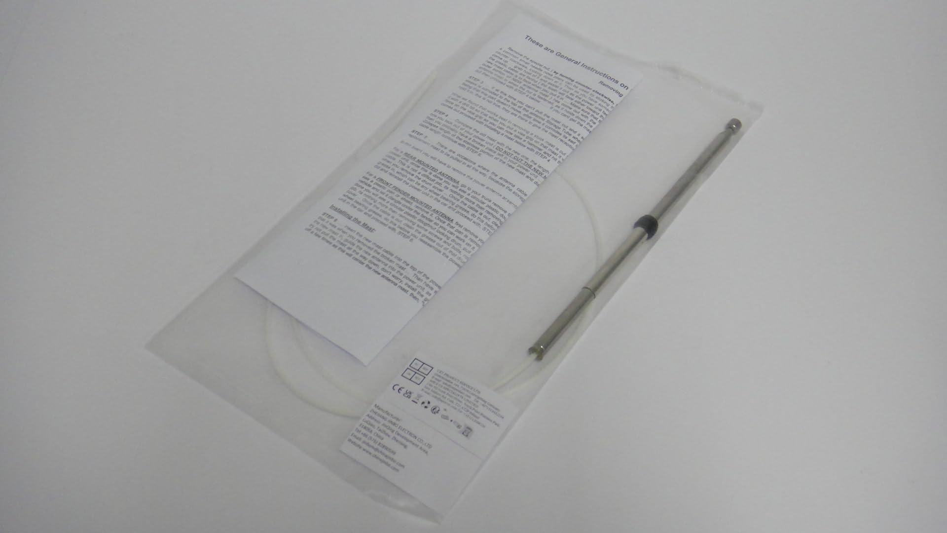 Cavo di ricambio per antenna elettrica per antenna radio OEM per MX-5 NB MK II Miata Roadster 1998-05
