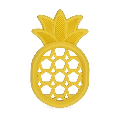 Miniatura 2 de Nuby Mordedor de silicona 100% suave con cerdas de masaje 3M+, dinosaurio