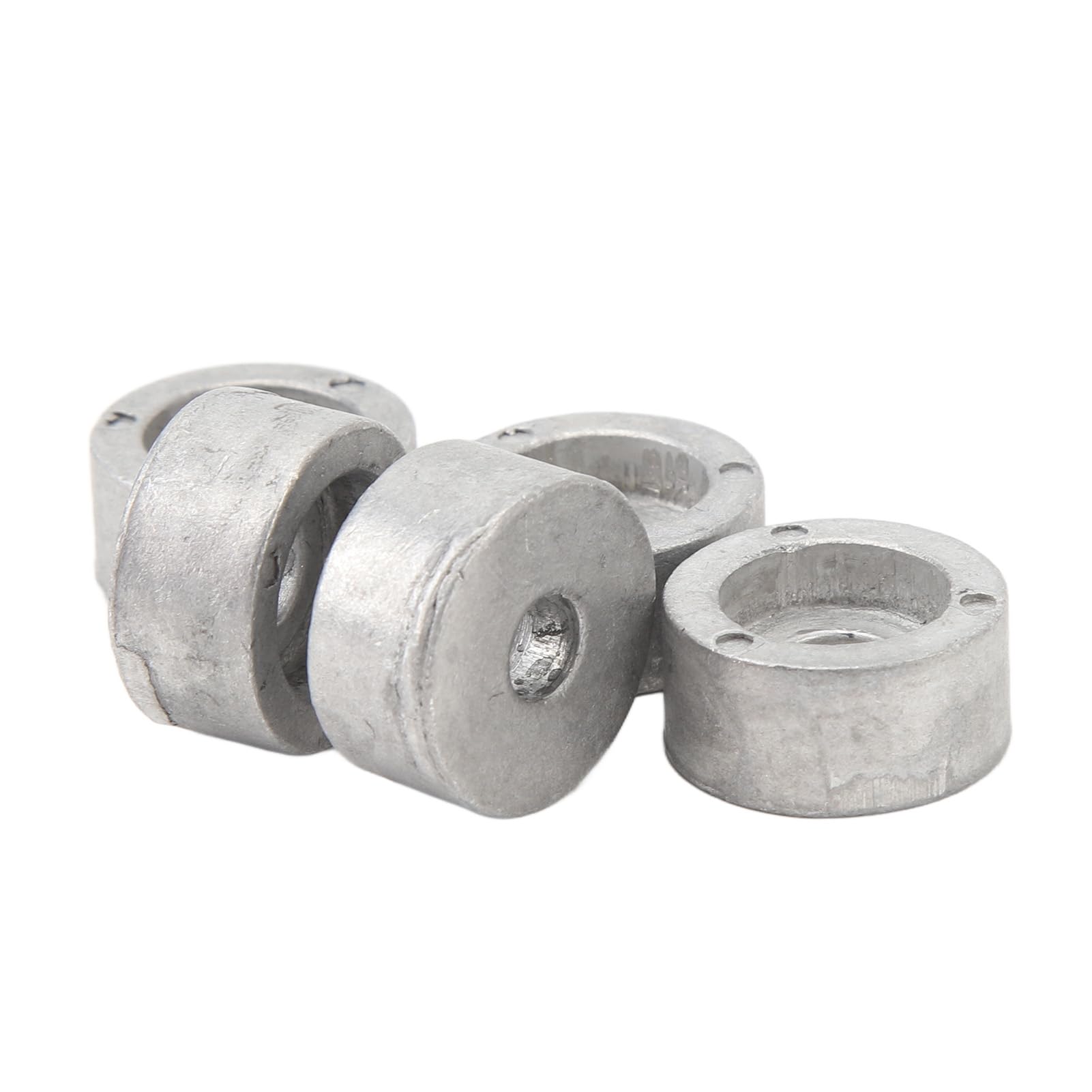 5 blocchi di anodo di zinco, 55321 87J01, resistenti all'ossidazione con motore fuoribordo 4T, realizzati in zinco, produzione di precisione, impianti di ricambio diretti