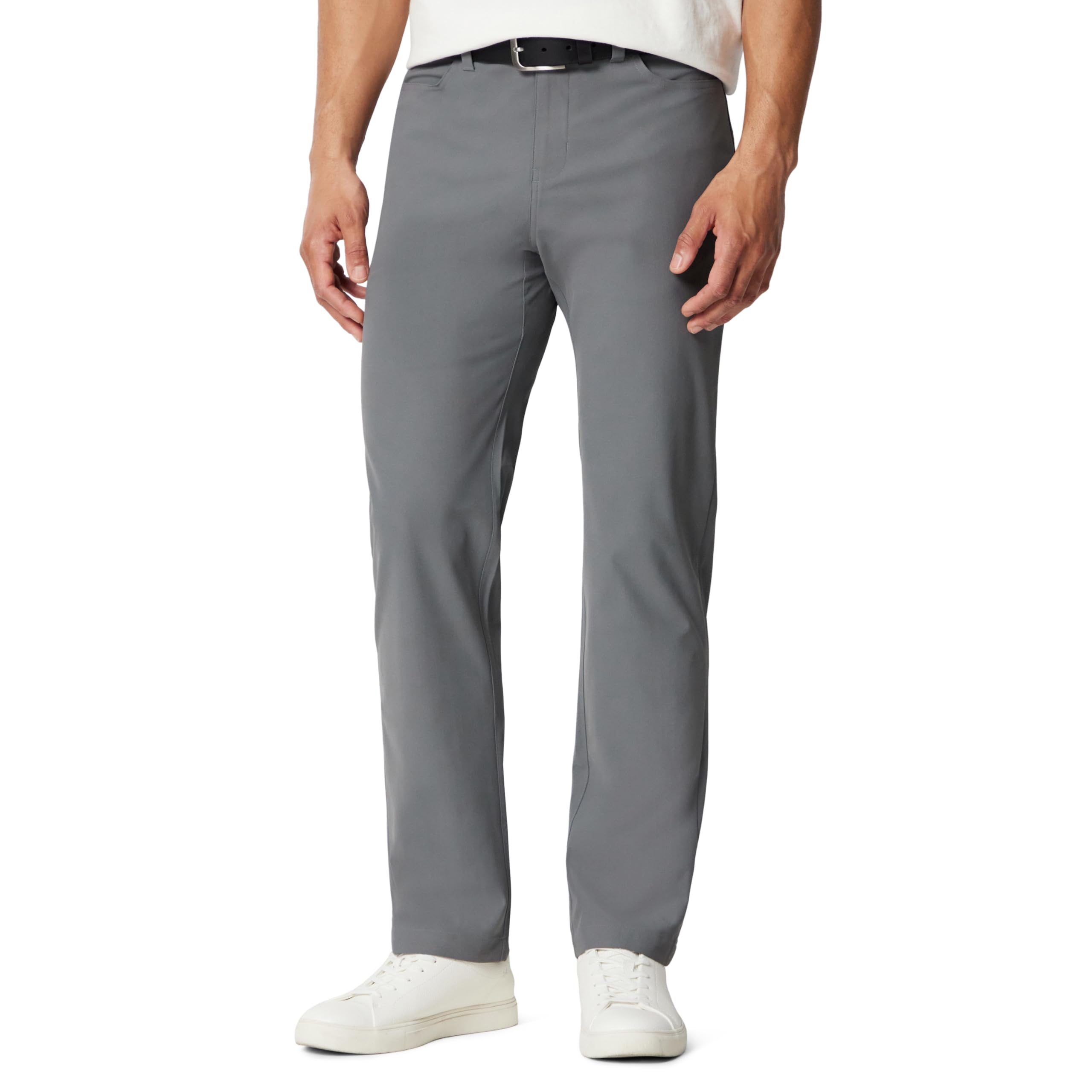 Amazon Essentials Men's Classic Fit 5 Pocket Commuter Pants, Charcoal, 31WX32L