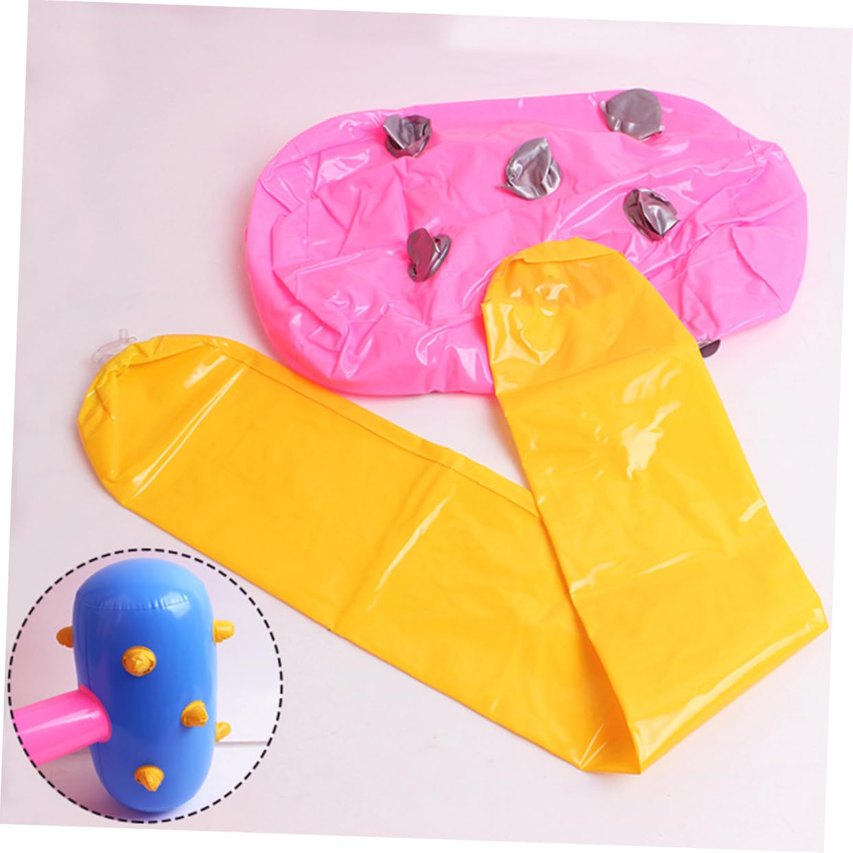 SUPVOX Pvc Inflatable Hammers Hammer Toys for Boys and Girls Inflatable Toys Set Random
