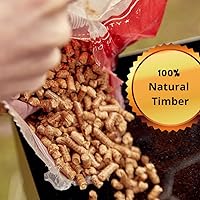 Vista 9 de Camerons - Gránulos de madera para ahumar (cereza, 1 pinta) - Gránulos para barbacoa secados al horno - 100% madera natural para ahumar