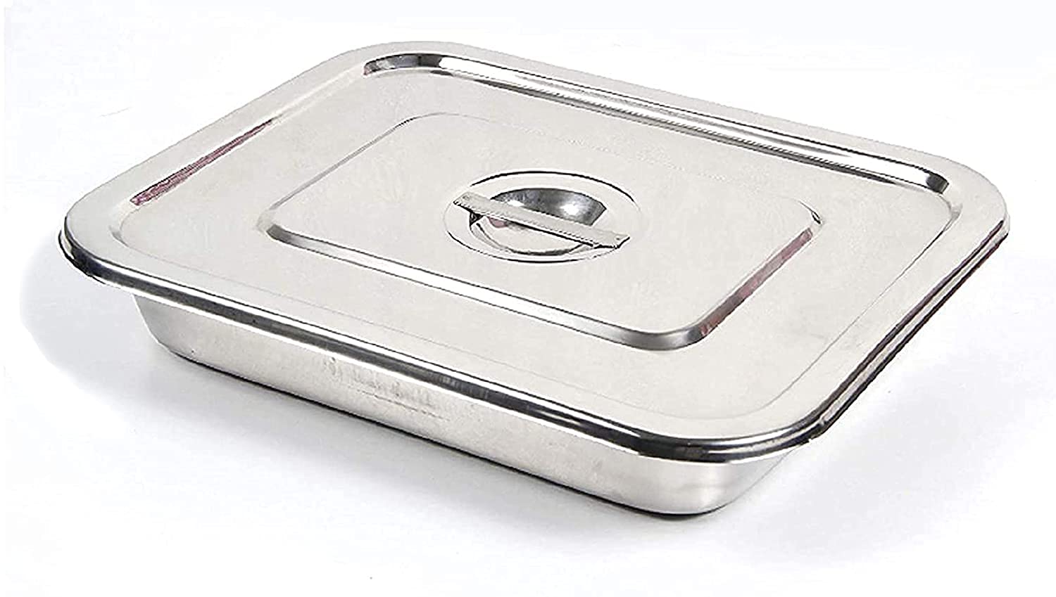 See full amazon price history chart for Medical Reusable Instrument Tray with Lid Made from Heavy Stainless Steel <8x3, 8x6, 9x6, 10x8, 12x10> (Instrument Tray 9x6) Medical Reusable Instrument Tray with Lid Made from Heavy Stainless Steel <8x3, 8x6, 9x6, 10x8, 12x10> (Instrument Tray 9x6) (B09H4FZNKZ) Amazon Price History, Amazon Price Tracker