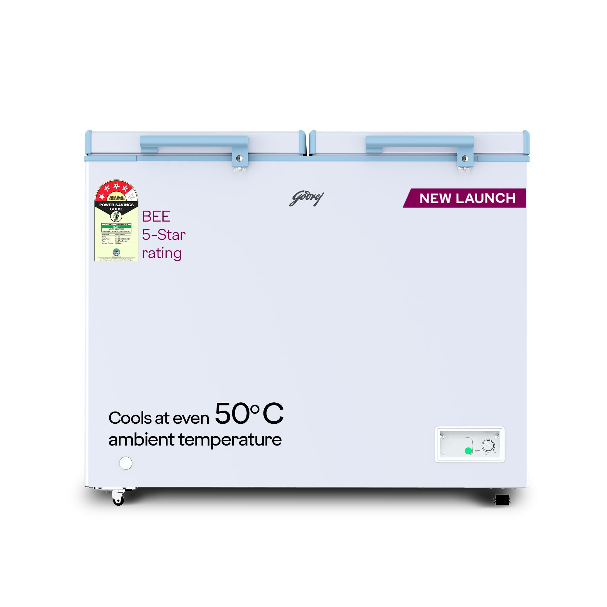 Godrej 302 L Double Door Convertible Deep Freezer