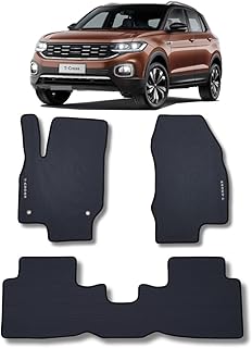 Tapete Borracha T-Cross Com Traseiro Inteiriço 2019 a 2024