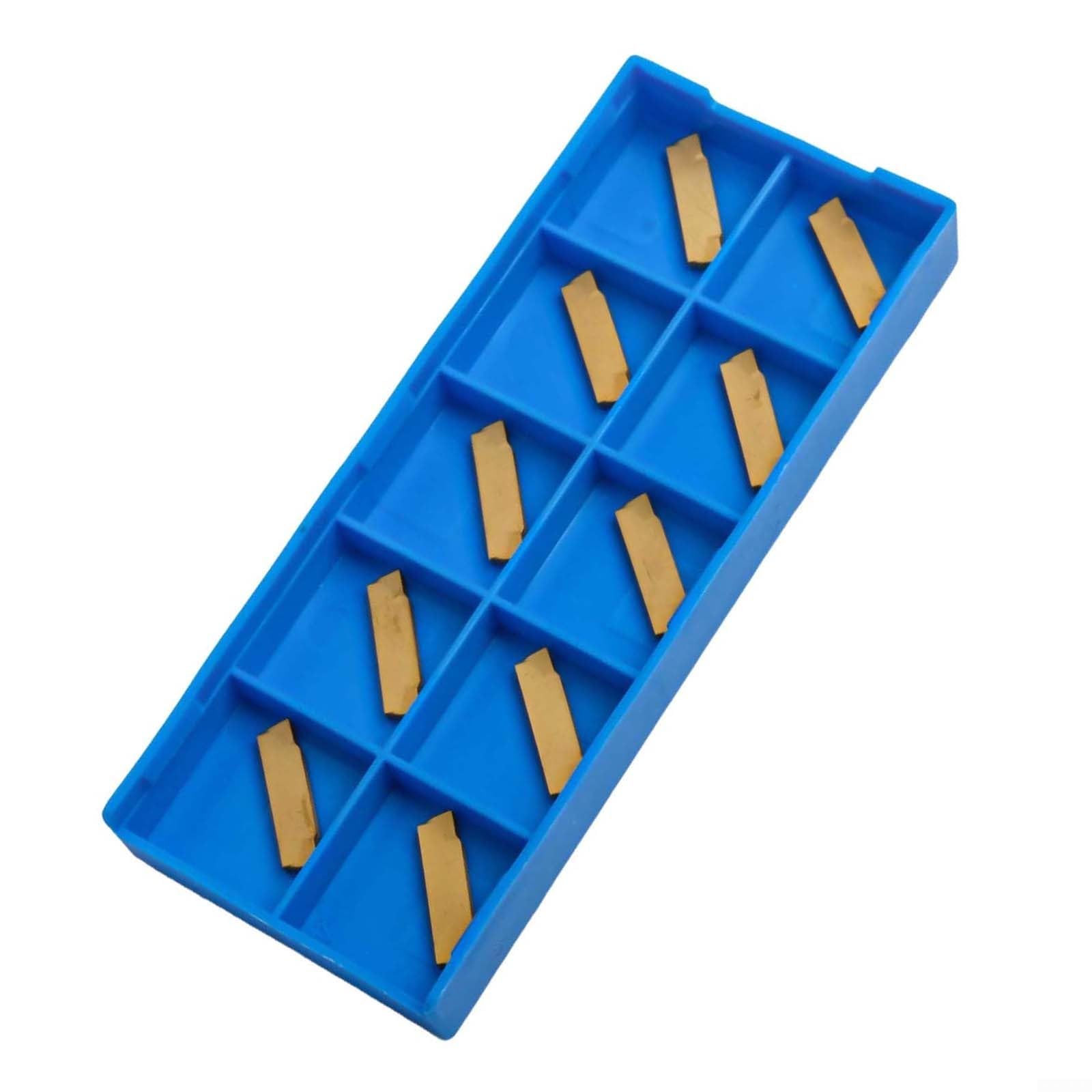 Lot de 10 inserts en carbure MGMN200-G pour outil de rainurage MGEHR MGIVR Application dans les magasins industriels