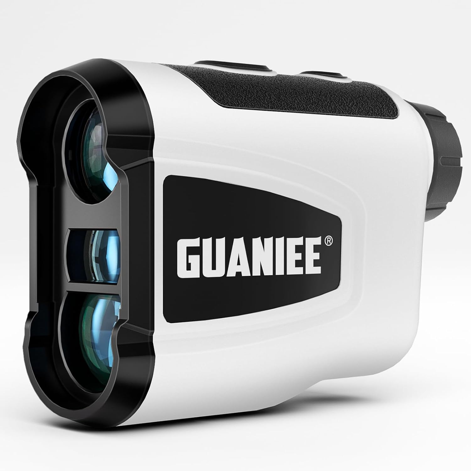 Laser Range Finder with Rechargeable Battery, 600/1000YDS, 6X Magnification, Flag-Lock, Slope