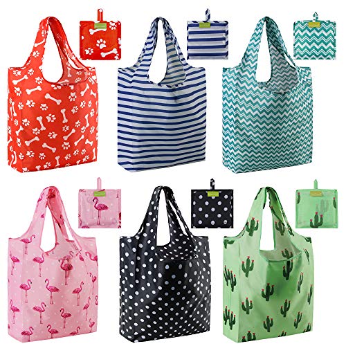 Tote Bags Groceries Reusable Gift Bags Mixed Bags Designs for Shopping RIPstop 50LBS