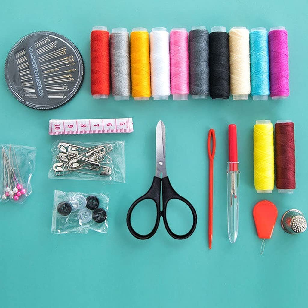 Caja de Viaje para Costura Manual, Herramienta portátil para Coser, Paquete de Alambre para Aguja, multifunción
