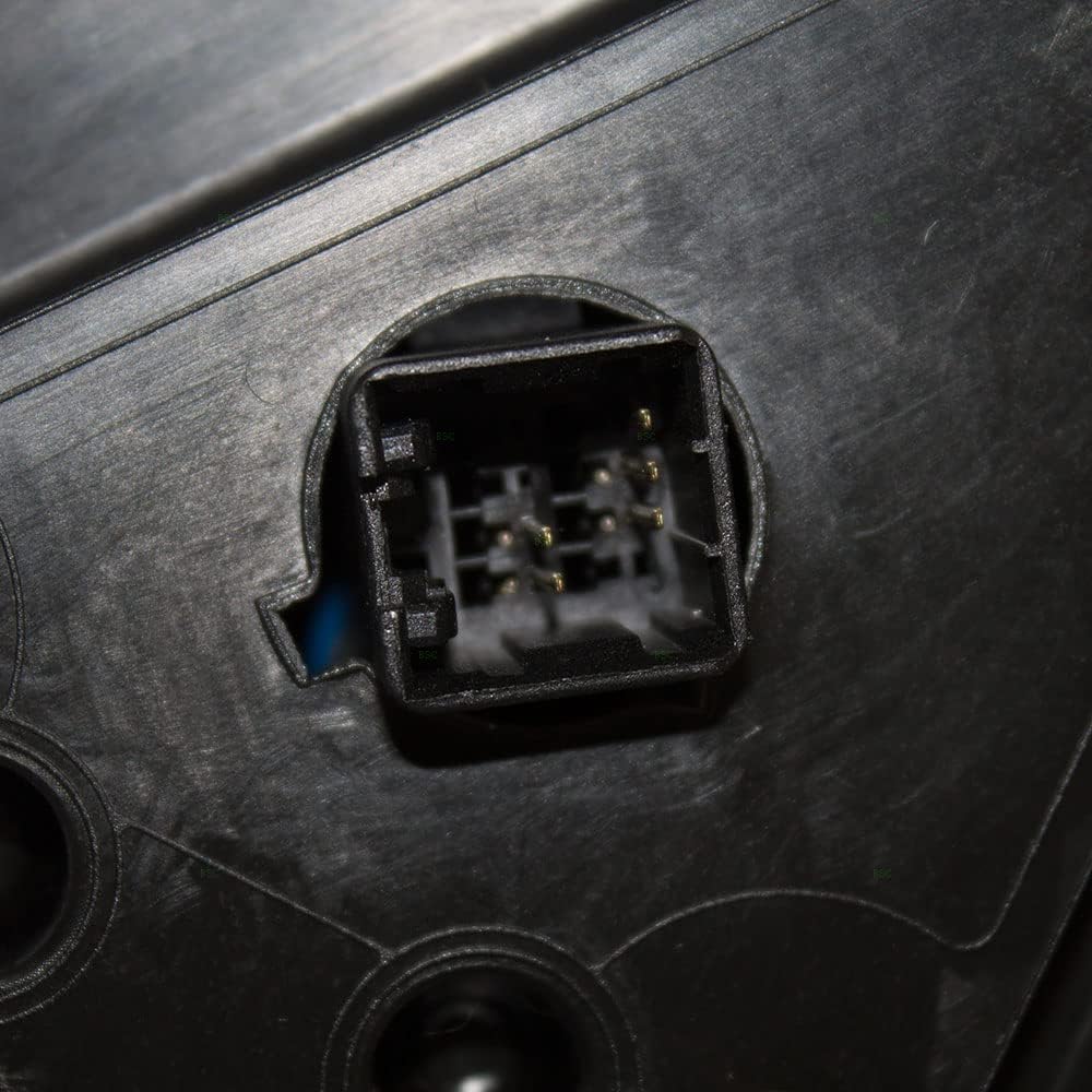 Brock Replacement Driver and Passenger Power Side View Mirrors Heated Compatible with Elantra 87610-2H110 87620-2H520