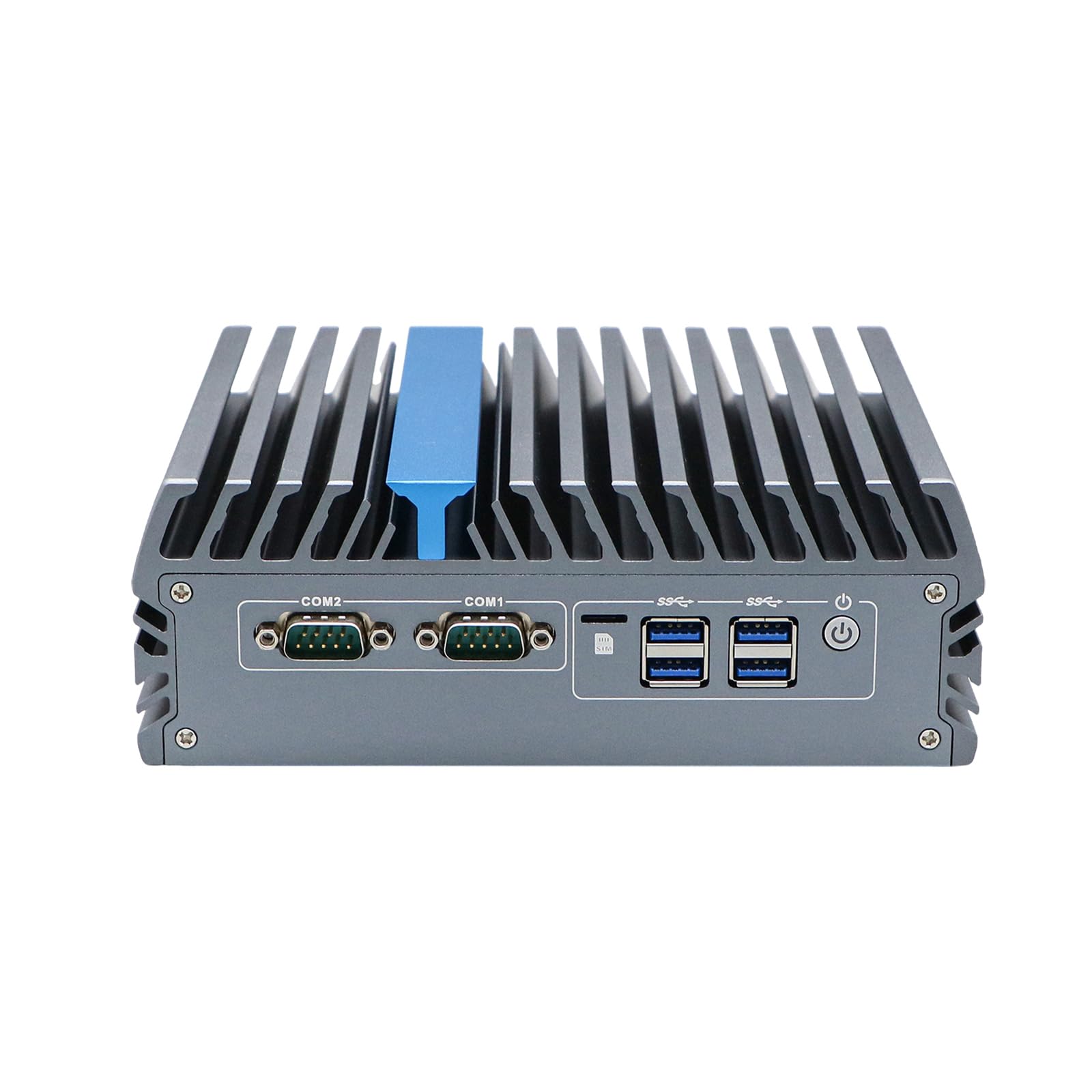 Embedded Industrial Computer, Mini PC, I7 1255U, Windows 11 / Linux Ubuntu, IX21, 3 x HDMI, 3 x LAN, SIM Slot, Expandable GPIO 9～36V Wide Voltage Power, 32G RAM, 512G SSD