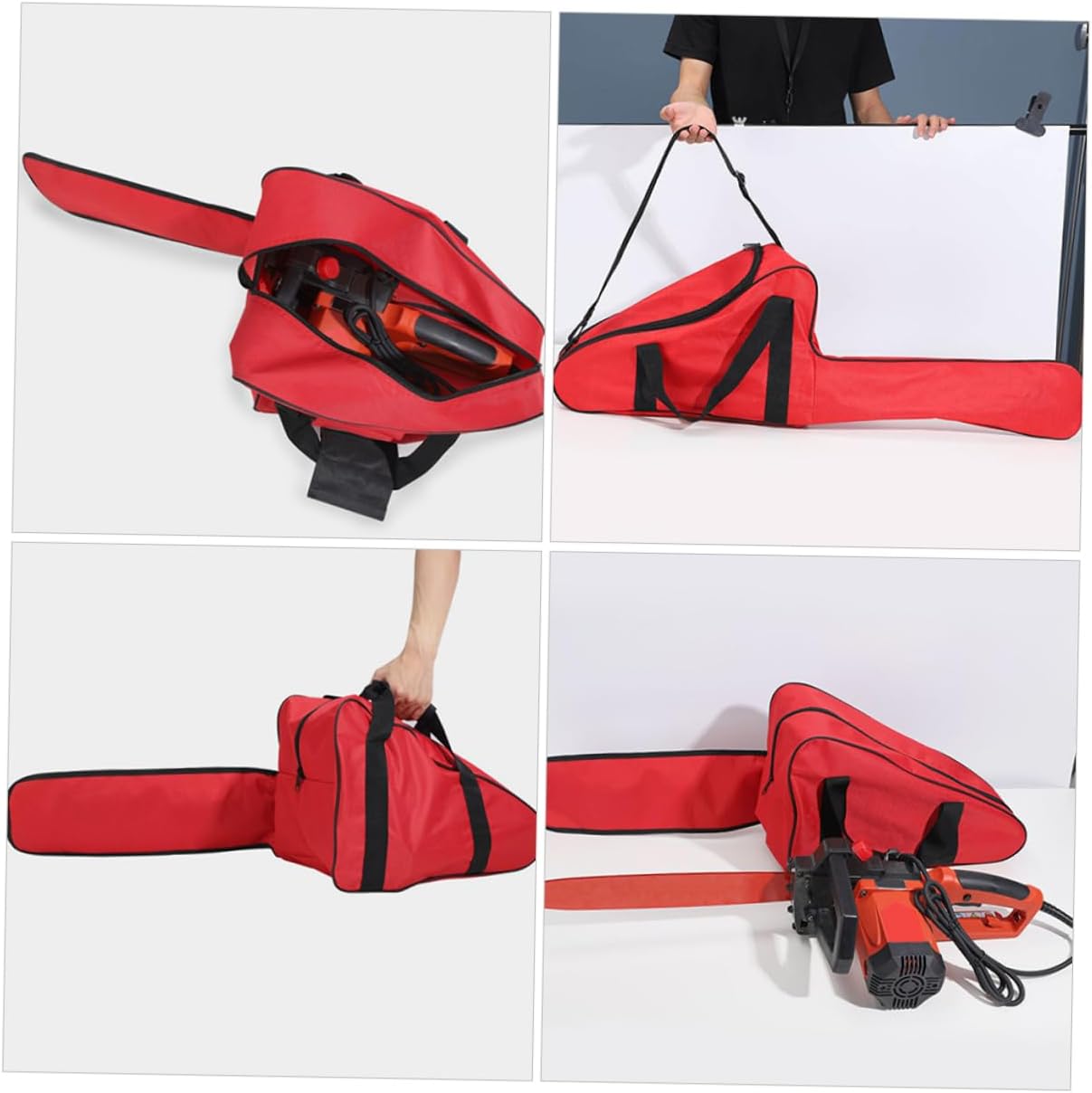 Portable Chainsaw Carrying Case Electric Chainsaw Bag Spacious Interior for Organized Storage for Outdoor Activities and Transportation