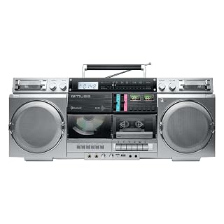 Radio Cd Portable Gris – M-380GBS - Les Beatles, Paul McCartney, John Lennon, RIngo Starr, George Harrison